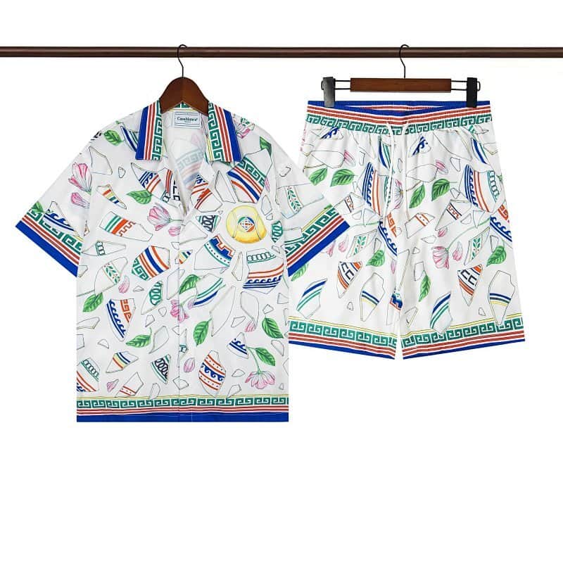 Casablanca Short Sleeve Suit M-XXL