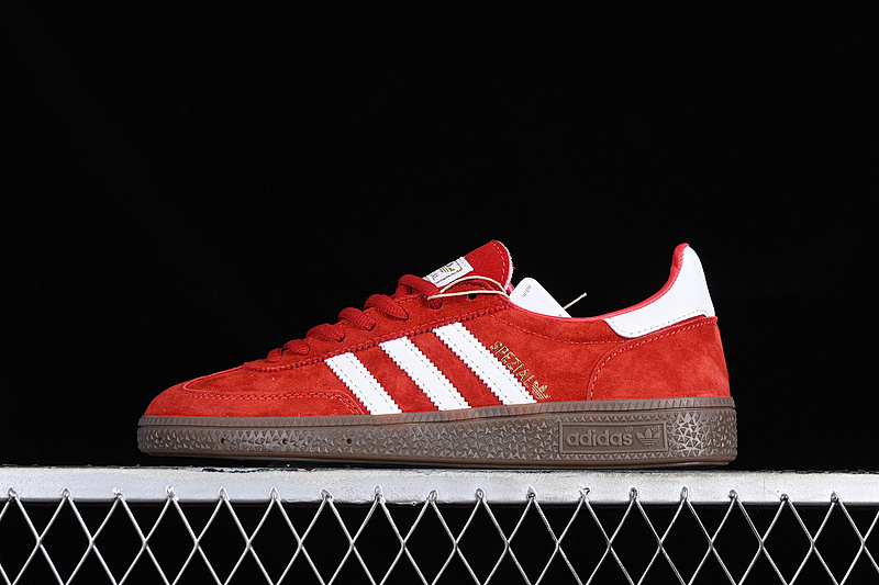 Adidas Handball Spezial WHITE-BROWN-RED Size EU36-EU45