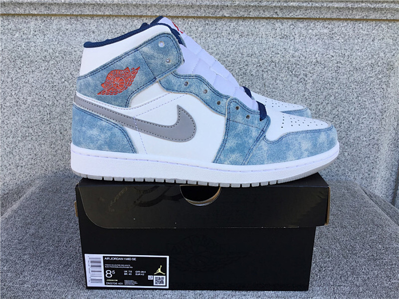 Air Jordan 1 Mid French Blue AJ1 Size EU40-EU46