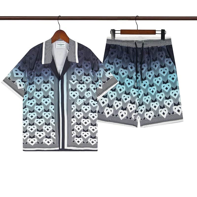 Casablanca Short Sleeve Suit M-XXL