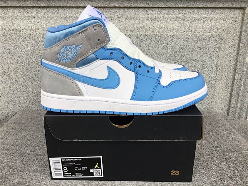 Air Jordan A1 Mid University Blue A1 Size EU40-EU46