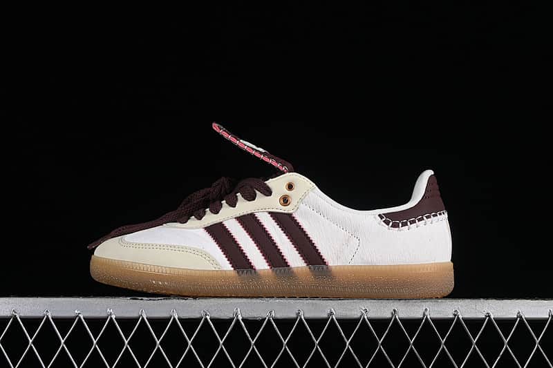 Adidas WALES BONNER X Samba PONY CREAM WHITE-MYSTERY BROWN Size EU36-EU44
