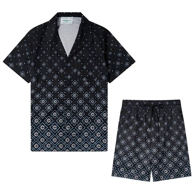 Casablanca Short Sleeve Suit M-XXXL