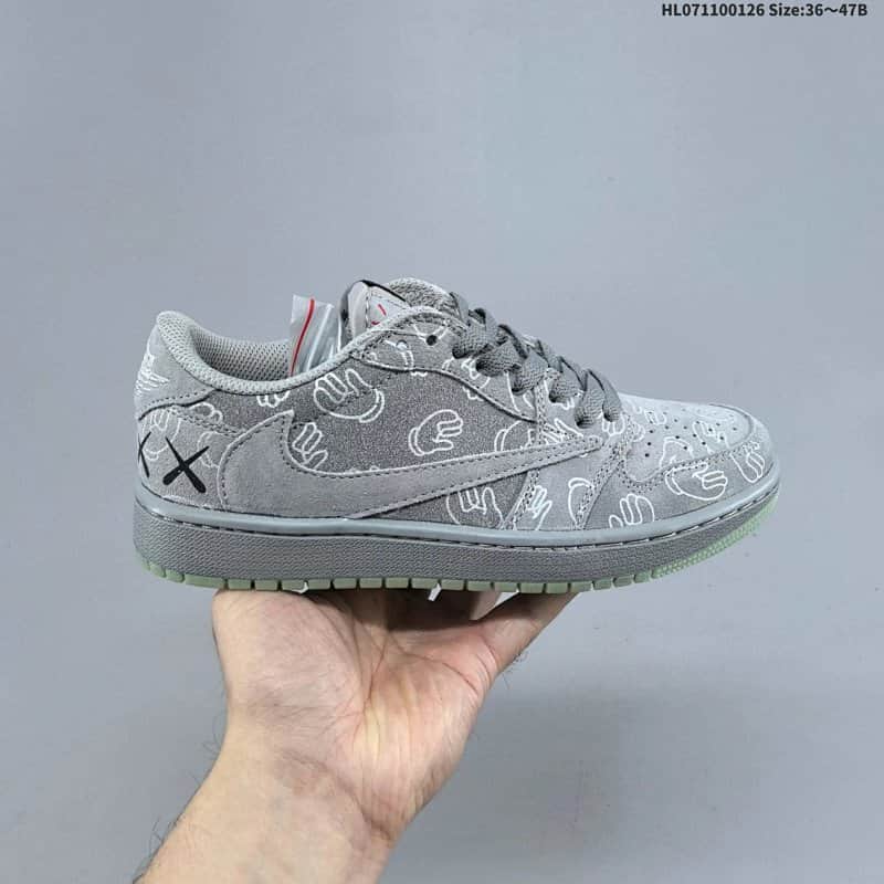 Nike Air Jordan 1 x Travis Scott Retro Low Basketball Shoes EU36-EU46