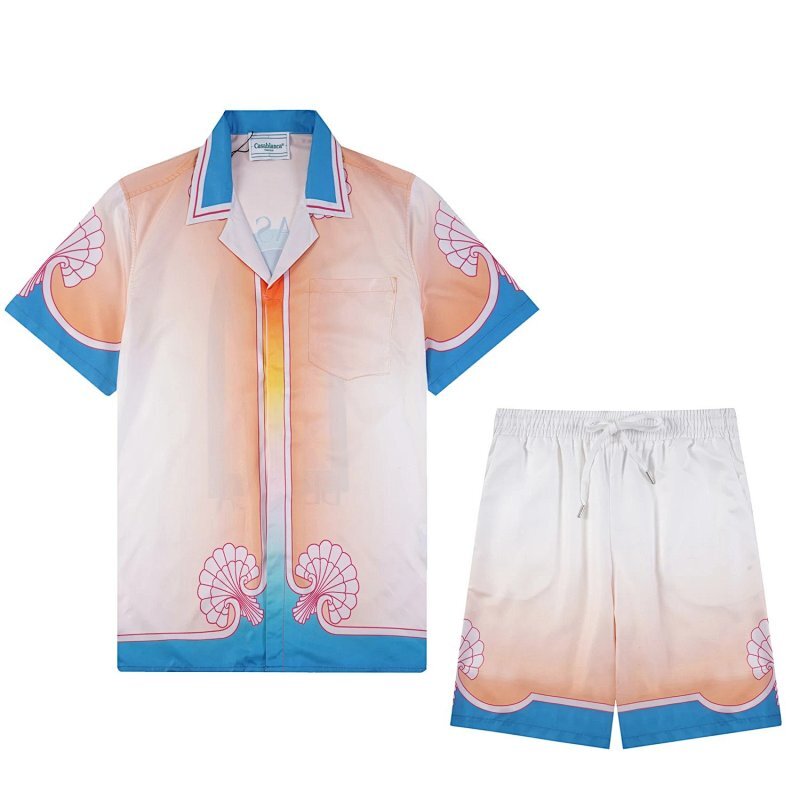 Casablanca Short Sleeve Suit M-XXXL