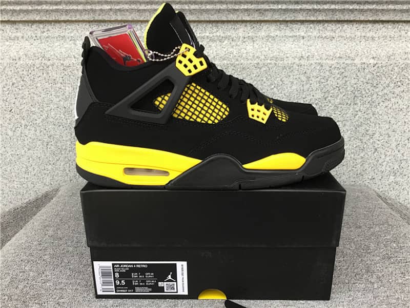 Air Jordan 4 Thunder Aj4 Size EU36-EU47.5