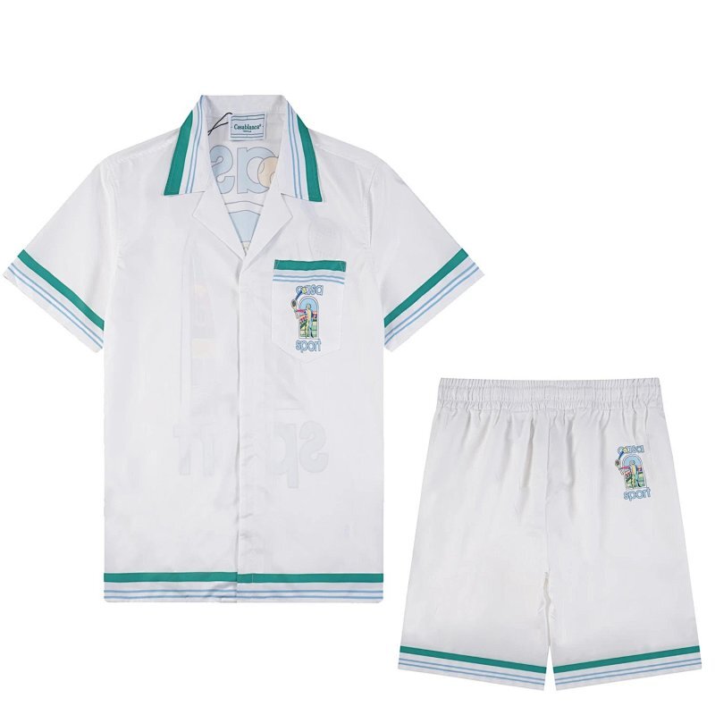 Casablanca Short Sleeve Suit M-XXXL