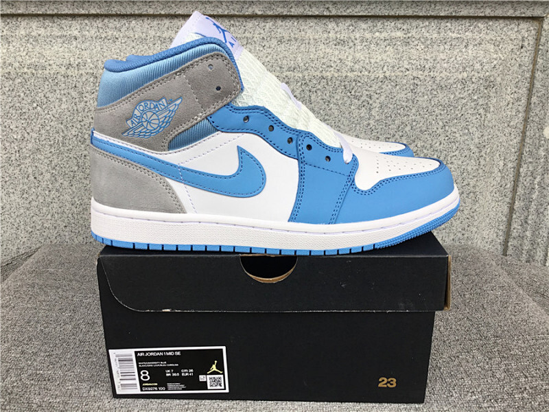 Air Jordan A1 Mid University Blue A1 Size EU40-EU46