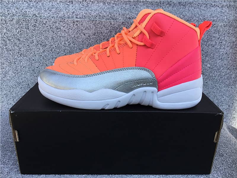 Air Jordan 12 GS Hot Punch Size EU36-EU43