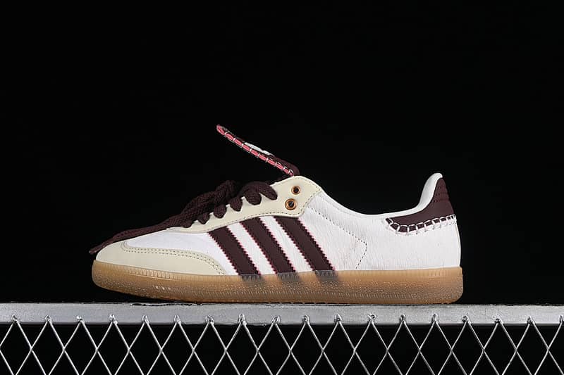 Adidas WALES BONNER X Samba PONY CREAM WHITE-MYSTERY BROWN Size EU36-EU44