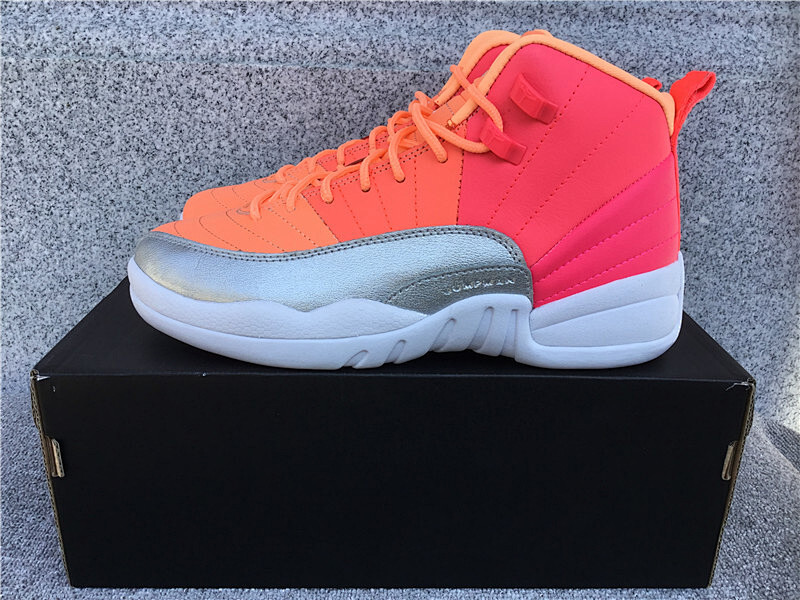 Air Jordan 12 GS Hot Punch Size EU36-EU43